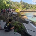 Jalan Lahusa–Gomo Putus Total Diterjang Longsor, Warga Desak Pemkab Nias Selatan Bergerak Cepat