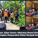 Pembangunan Jalan Gomo–Idanotae Resmi Dimulai, Puluhan Tahun Impian Masyarakat Mulai Menjadi Kenyataan