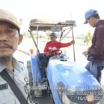 Muza Farudin, S.P. Berikan Pendampingan Langsung Pengolahan Lahan Sawah di Seginim