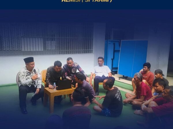 Transparansi Hak Narapidana Lapas Narkotika Rumbai, Gelar Kegiatan Sesi Tanya Jawab Integritas Dan Remisi (Si Tarmi)