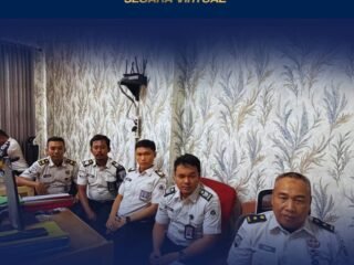 Penguatan Peran Pembimbing Kemasyarakatan Dalam KUHP Nasional, Lapas Narkotika Rumbai Ikuti Sosialisasi Strategis Secara Virtual