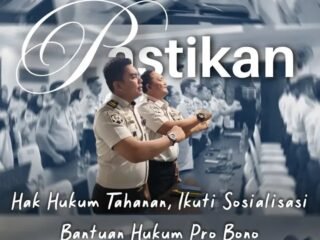 Pastikan Hak Hukum Tahanan, Lapas Teluk Kuantan Ikuti Sosialisasi Bantuan Hukum Pro Bono