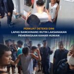 Perkuat Deteksi Dini, Lapas Bangkinang Rutin Laksanakan Pemeriksaan Kamar Hunian