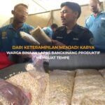 Dari Keterampilan Menjadi Karya, Warga Binaan Lapas Bangkinang Produktif Membuat Tempe