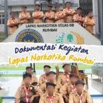 Merajut Asa Dibalik Jeruji, Lapas Narkotika Rumbai Mantapkan Pembinaan WBP Lewat Pramuka