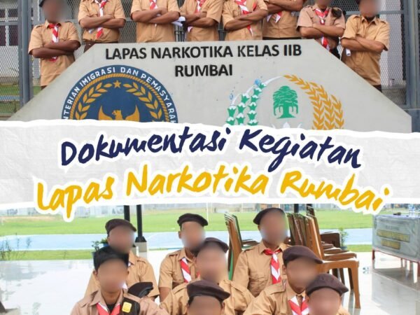 Merajut Asa Dibalik Jeruji, Lapas Narkotika Rumbai Mantapkan Pembinaan WBP Lewat Pramuka