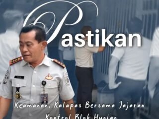 Pastikan Keamanan, Kalapas Bersama Jajaran Kontrol Blok Hunian