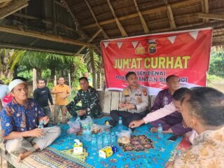 Jumat Curhat Polsek Benai Jadi Ruang Silaturahmi Dan Aspirasi Masyarakat Desa Ujung Tanjung