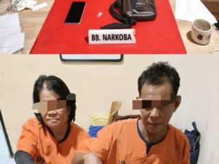 Polsek Tapung Tangkap Tiga Pelaku Narkoba Di Desa Muara Mahat Baru