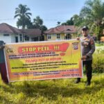 Polsek Jajaran Polres Kuansing Gencarkan Sosialisasi Larangan PETI