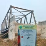 Beton Jembatan Sei STI Kabupaten Kapuas Diduga Gunakan Material Pasir Halus dan Dikerjakan Tidak Sesuai Spek.