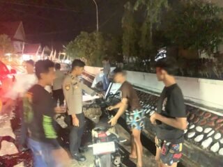 Tim Raga Polres Kuansing Gelar KRYD, Antisipasi C3 Dan Gangguan Kamtibmas