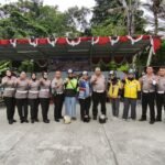 Semarak HUT Lalu Lintas Bhayangkara Ke-71, Ditlantas Polda Riau Gelar Baksos Bersama Ojol, Jukir Dan Petugas Kebersihan