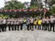 Semarak HUT Lalu Lintas Bhayangkara Ke-71, Ditlantas Polda Riau Gelar Baksos Bersama Ojol, Jukir Dan Petugas Kebersihan