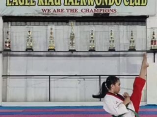 Ifrassel Cinta Maheswari Siswi SDN 36 Pekanbaru Raih Medali Emas Di Event Online Taekwondo Internasional Champion