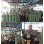 Baru Dua Minggu Bertugas Sebagai Danramil Simokerto Mayor Inf Muh Sidkon Lakukan Komsos Bersama Tiga Pilar