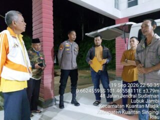 Polsek Kuantan Mudik Tangani Penemuan Petani Meninggal Dunia Di Kebun Sawit