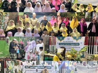 Foto: Suasana Tradisi Maulid Nabi Muhammad SAW 1448 H di Gajah Mada I Dalam Surabaya