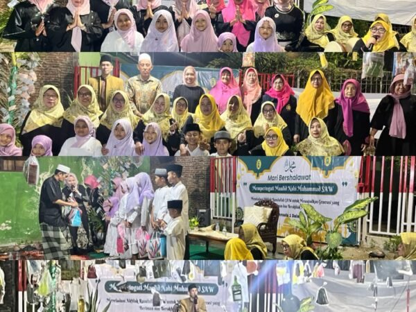 Foto: Suasana Tradisi Maulid Nabi Muhammad SAW 1448 H di Gajah Mada I Dalam Surabaya