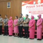 Kapolres Kuansing Pimpin Kenal Pamit Tujuh Pejabat Di Aula Sanika Satyawada