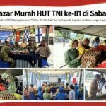 Kodim 0112/Sabang Ikut Meriahkan Bazar Murah HUT ke-81 TNI, Bantu Masyarakat Penuhi Kebutuhan Pokok