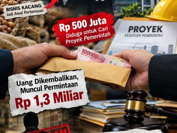 Dugaan Rp500 Juta untuk Proyek Pemerintah, D Buka Suara soal Permintaan Rp1,3 Miliar