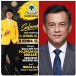Resmi Terpilih via Musda XI, H. Herman Pimpin DPD II Golkar Indragiri Hilir