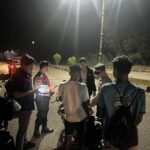 Tim Raga Polres Kuansing Patroli Malam, Cegah C3 Dan Balap Liar