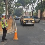 Sat Lantas Polres Tangsel Hadir di Tengah Masyarakat, Pastikan Arus Lalu Lintas Tetap Lancar