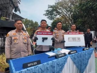 Polres Cianjur Ungkap Curanmor di Sertai Kekerasan, Empat Pelaku Berhasil di Amankan
