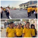 Jaga Kebugaran dan Kekompakan, Polres Cianjur Gelar Apel Pagi dan Olahraga Bersama