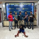 Sembunyi Di Tapung, Buronan Pelarian Sel Polres Kampar Akhirnya Tertangkap