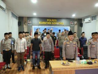 Polres Kuansing Ngaji Kebangsaan Bersama Gus Baha, Perkuat Nilai Keagamaan Dan Kebangsaan