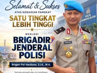 KBP Sigit Haryono Sampaikan Ucapan Selamat atas Kenaikan Pangkat Brigjen Pol Hardiono