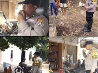 34 Titik Serentak Bhabinkamtibmas Polres Kampar Jangkau Warga Hingga Pelosok Desa, Cegah Karhutla Sejak Dini