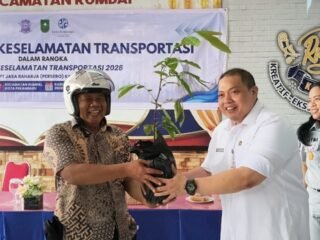 Jasa Raharja Riau Bersama Ditlantas Polda Riau Gelar Sosialisasi Keselamatan Transportasi Dalam Rangka Bulan Keselamatan Transportasi 2026