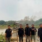 Polsek Kuantan Hilir Tertibkan 2 Rakit PETI Di Desa Tanjung Pisang
