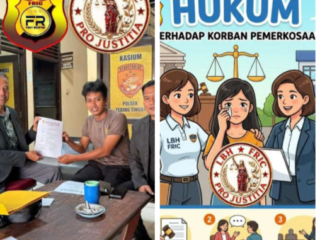 LEMBAGA BANTUAN HUKUM FRIC KORDINASI DENGAN UPT PPA TANJAB BARAT, GUNA PEMULIHAN PSIKIS KORBAN PERKOSAAN