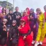 SENAM ZUMBA PENUH SEMANGAT, BAZAR UMKM MERAH PUTIH PWDPI SUKSES DIGELAR DIHADIRI 1.000 PESERTA