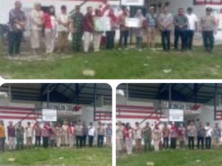 Tribun DOBANA Kini Lebih Layak, PTPN IV Regional II Kebun Dolok Ilir Serahkan Hasil Rehabilitasi