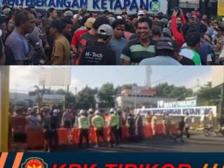 Sopir Logistik Demo di Pelabuhan Ketapang, Desak ASDP Urai Kemacetan Menuju Bali