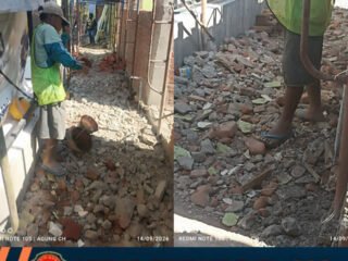 Dugaan Pengabaian Standar K3 Mewarnai Proyek Revitalisasi SDN Suko 1 Sidoarjo Senilai Rp1,6 Miliar