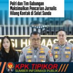 Timsar Gabungan Operasikan Pencarian Awak Media yang Hilang Kontak di Selat Sunda