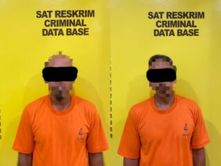 Polres Kuansing Ungkap Karhutla Di Hutan Lindung Bukit Betabuh, Dua Tersangka Diamankan