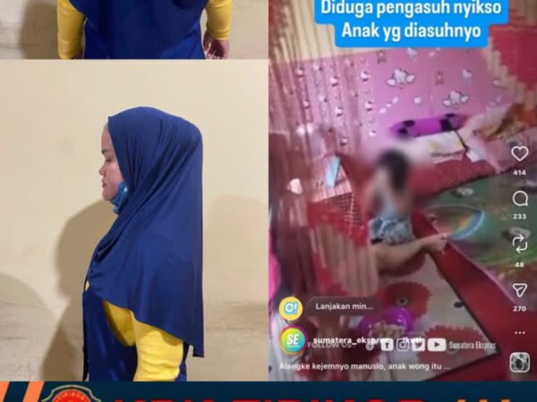 Videonya Sempat Viral, Pelaku Kekerasan Terhadap Balita Diringkus Polda Sumsel
