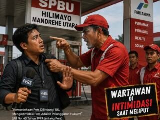 SPBU Hilimayo Mandrehe Utara Disorot: Dugaan Penyaluran BBM Subsidi ke Jeriken dan Drum serta Insiden Intimidasi Jurnalis