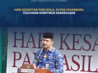 Hari Kesaktian Pancasila, Rutan Pekanbaru Teguhkan Komitmen Kebangsaan