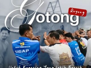 Lapas Teluk Kuantan Melakukan Gotong Royong Membentuk Kuansing Yang Lebih Bersih