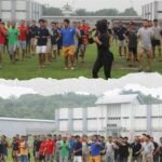 Lapas Narkotika Rumbai Jaga Kebugaran Warga Binaan Melalui Senam Sehat Bersama