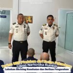 Lapas Narkotika Rumbai Terima WBP Pindahan Dari Rutan Pekanbaru, Laksanakan Skrining Kesehatan Dan Berikan Pengarahan